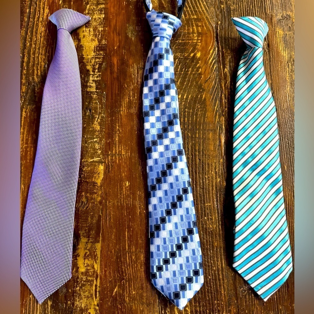 Boys Ties set of 3
